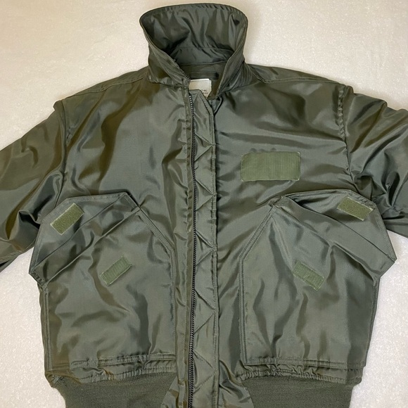 Vtg Flyer’s Cold Weather US Military Jacket, CWU-45/P LARGE (42-44) - Picture 3 of 15